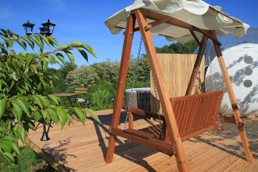 Intérieur bulle à Puycornet