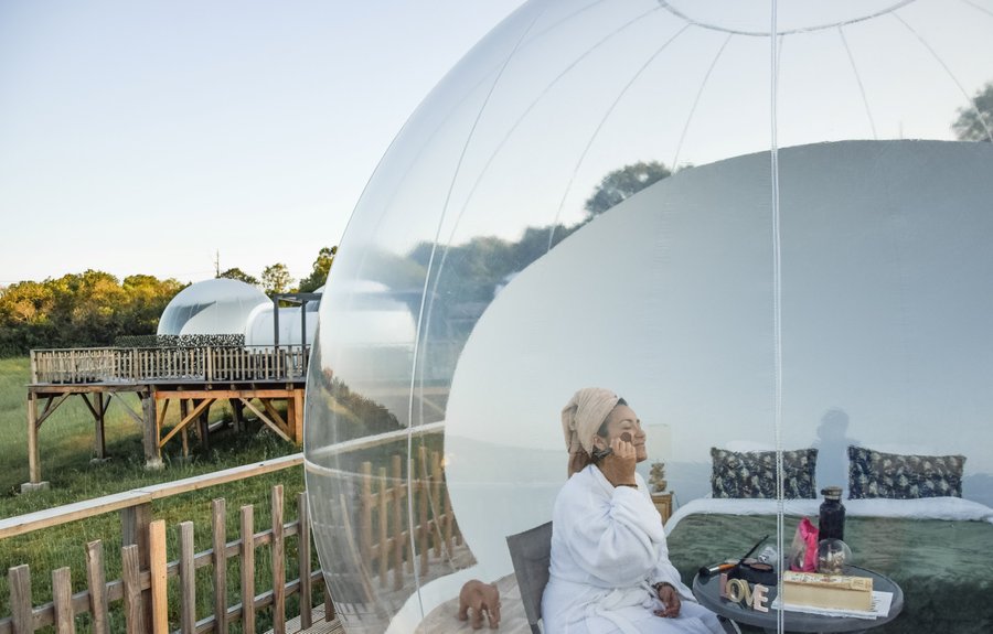 Bulle de Luxe & Spa Caresse : Bulle en Midi-Pyrénées (Occitanie) – photo 9 sur 15