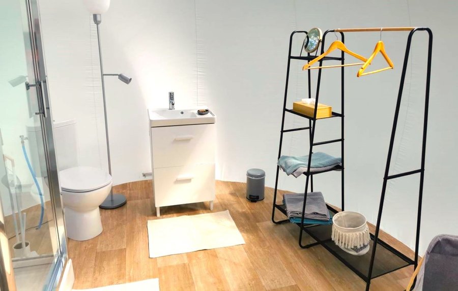 Chambre bulle sous les étoiles à Cabrerets