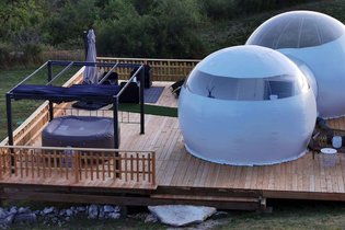 Bulle de Luxe & Spa Satin : Bulle en Midi-Pyrénées (Occitanie) – photo 9 sur 13