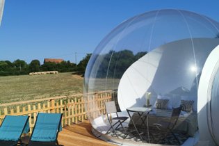 Bulle de Luxe & Spa Satin : Bulle en Midi-Pyrénées (Occitanie) – photo 12 sur 13