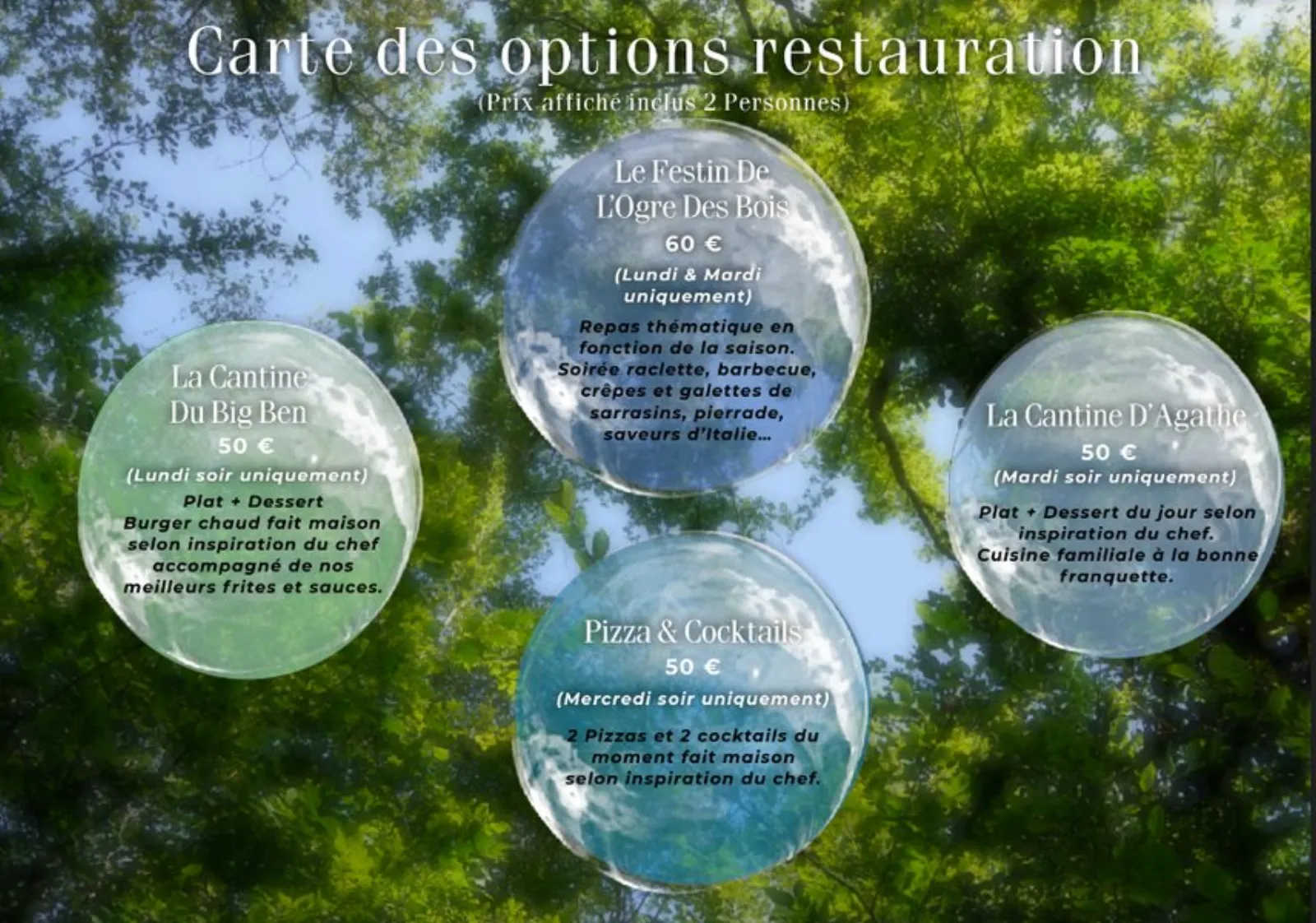 Bulle suspendue - Royaume des gourmets : Bulle en Rhône-Alpes (Auvergne-Rhône-Alpes) - photo 6 sur 14