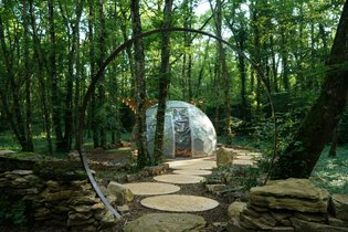 Bulle suspendue - Royaume des gourmets : Bulle en Rhône-Alpes (Auvergne-Rhône-Alpes) – photo 13 sur 14