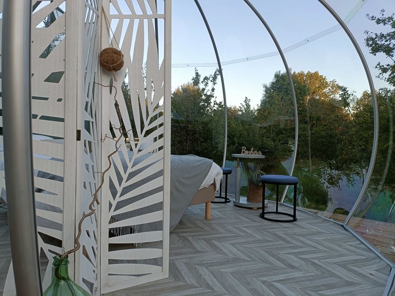 Intérieur bulle à Le Vigeant
