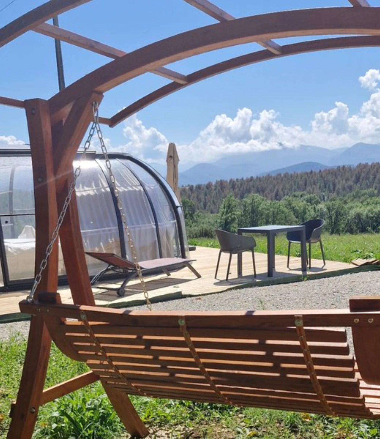 La Bulle de nuit & Spa privatisable : Bulle en Midi-Pyrénées (Occitanie) - cadre naturel Haute-Garonne