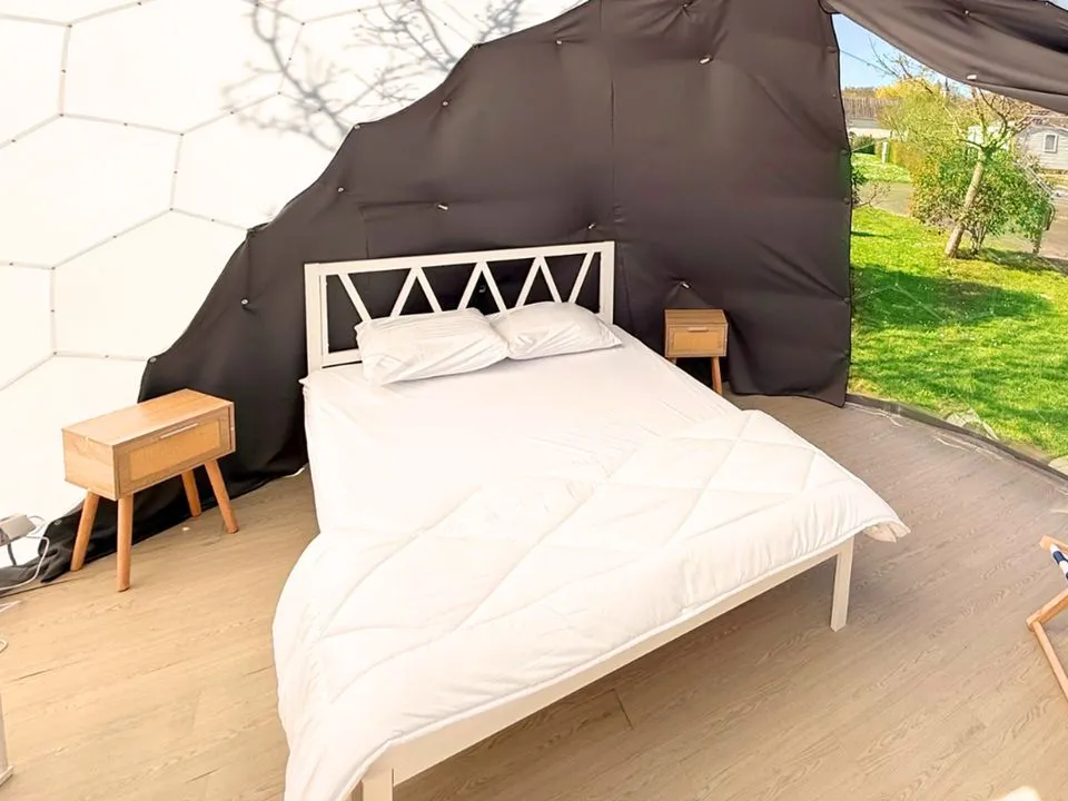 Chambre dôme sous les étoiles à Bessé-sur-Braye