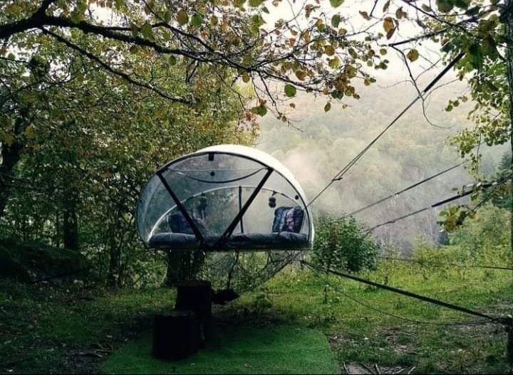 Intérieur bulle à La Chapelle-en-Valgaudemar
