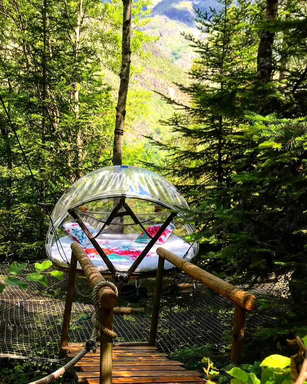 Rêvembulle - nuit suspendue dans les Écrins (La Chapelle-en-Valgaudemar) - photo 8 sur 11