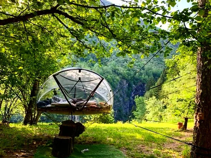 Rêvembulle - nuit suspendue dans les Écrins (La Chapelle-en-Valgaudemar) - photo 9 sur 11