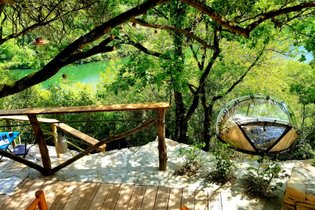 Dôme perché sur pilotis & spa : Dôme en Midi-Pyrénées (Occitanie) – photo 31 sur 68