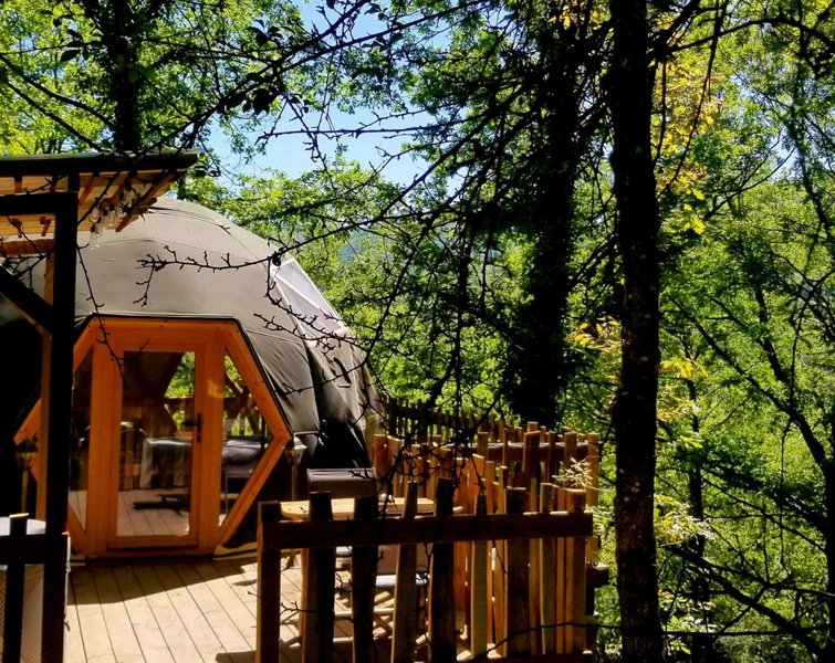 Dôme perché sur pilotis & spa : Dôme en Midi-Pyrénées (Occitanie) – photo 41 sur 68