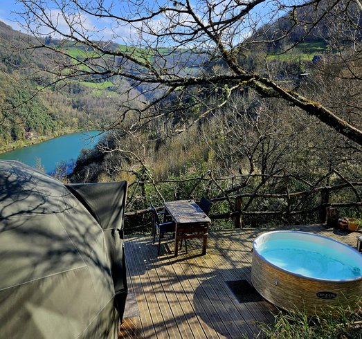 Intérieur dôme à Réquista