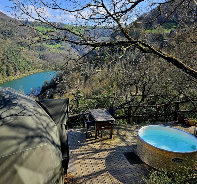 Dôme Sweet Dream & spa avec vue rivière : Dôme en Midi-Pyrénées (Occitanie) – photo 39 sur 91