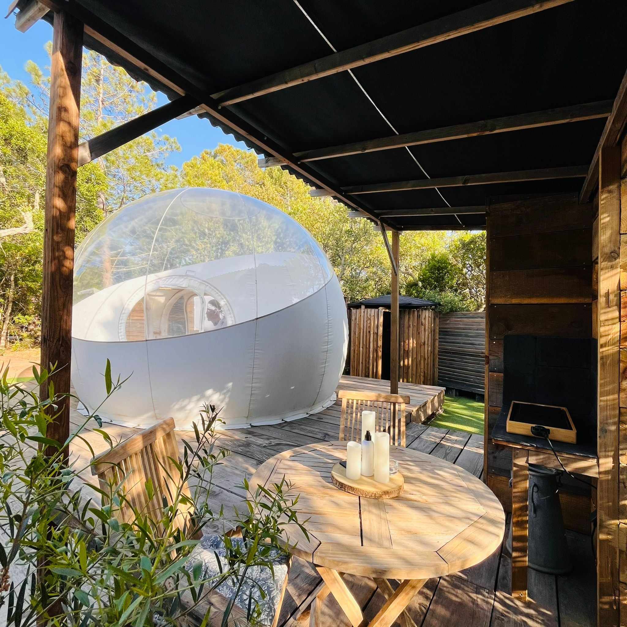 Strada di Stella & Spa & Piscine – bulle à Figari, Corse-du-Sud