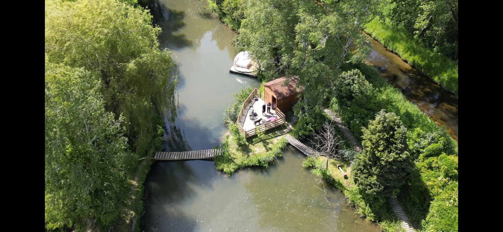 Équipements de la bulle à Vadencourt
