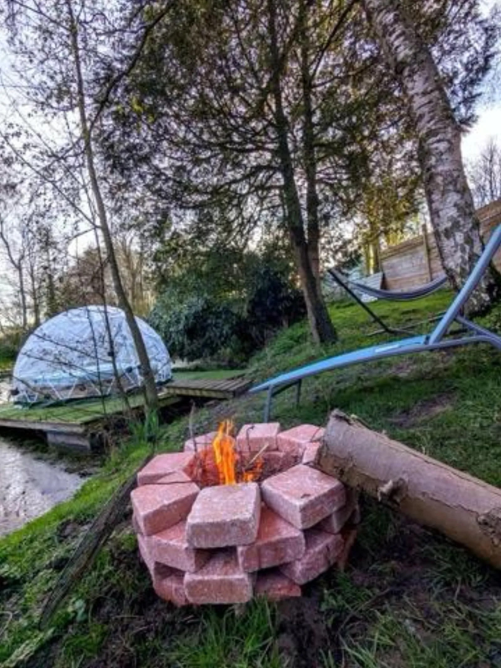 Chambre bulle sous les étoiles à Vadencourt