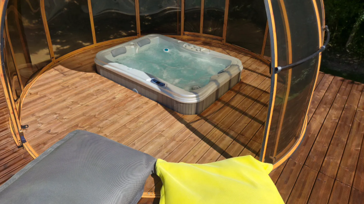 Tiny house dôme avec jacuzzi privatif en Bretagne (Yvias, Côtes-d'Armor) - photo 18 sur 30