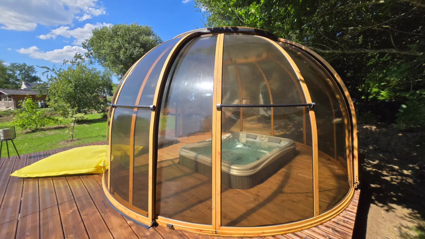 Tiny house dôme avec jacuzzi privatif en Bretagne (Yvias, Côtes-d'Armor) - photo 23 sur 30