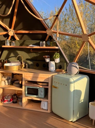 Chambre dôme sous les étoiles à Orée D'anjou