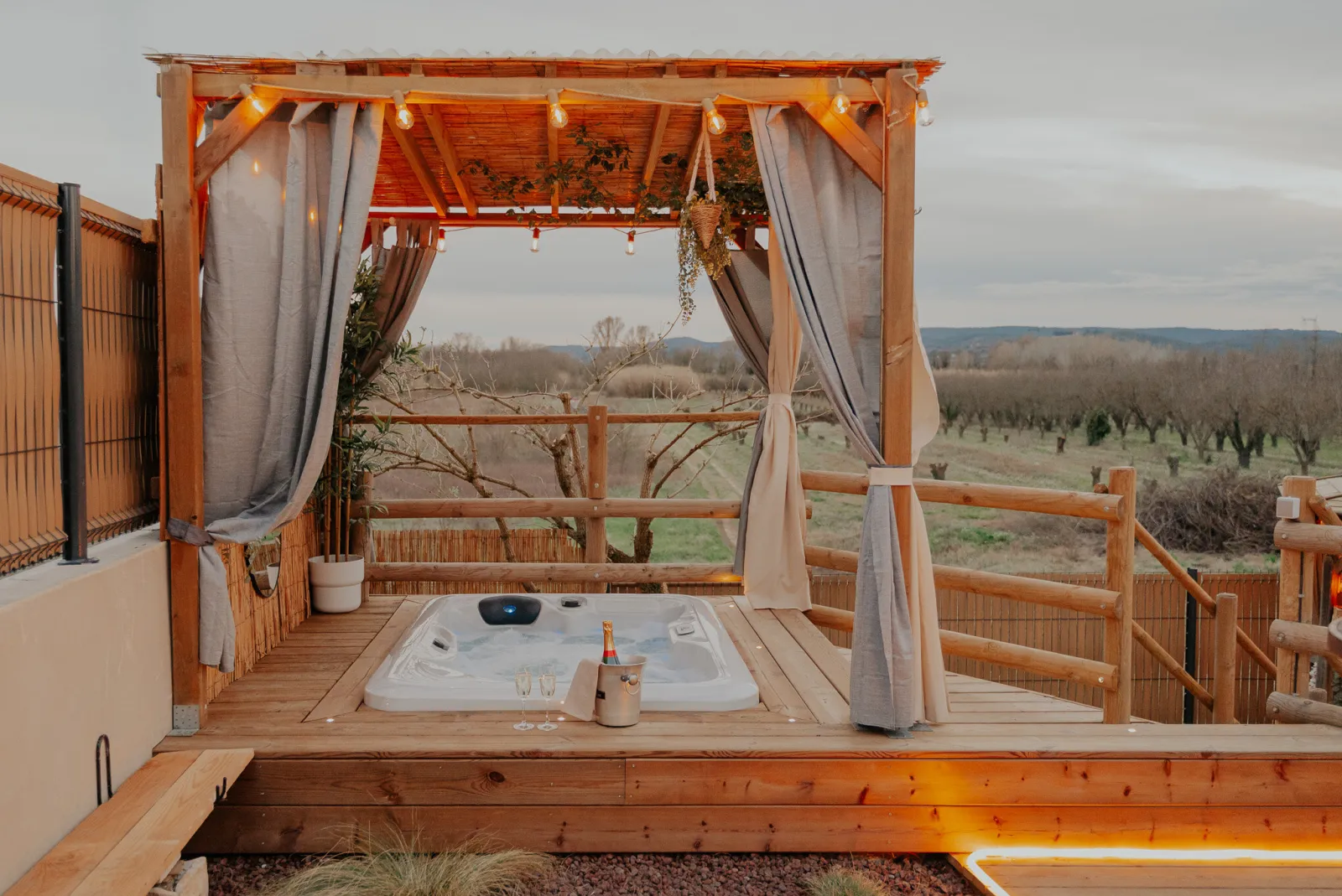 Vignabulle & Spa & Sauna - cadre naturel Ardèche