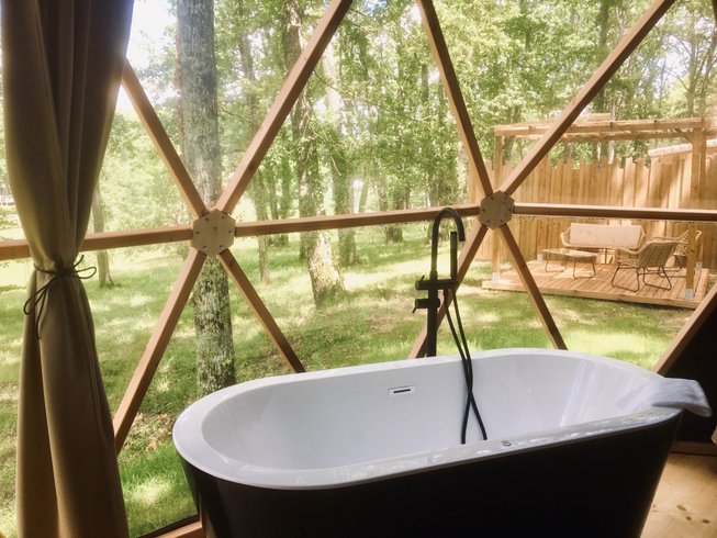 Chambre dôme sous les étoiles à Seissan