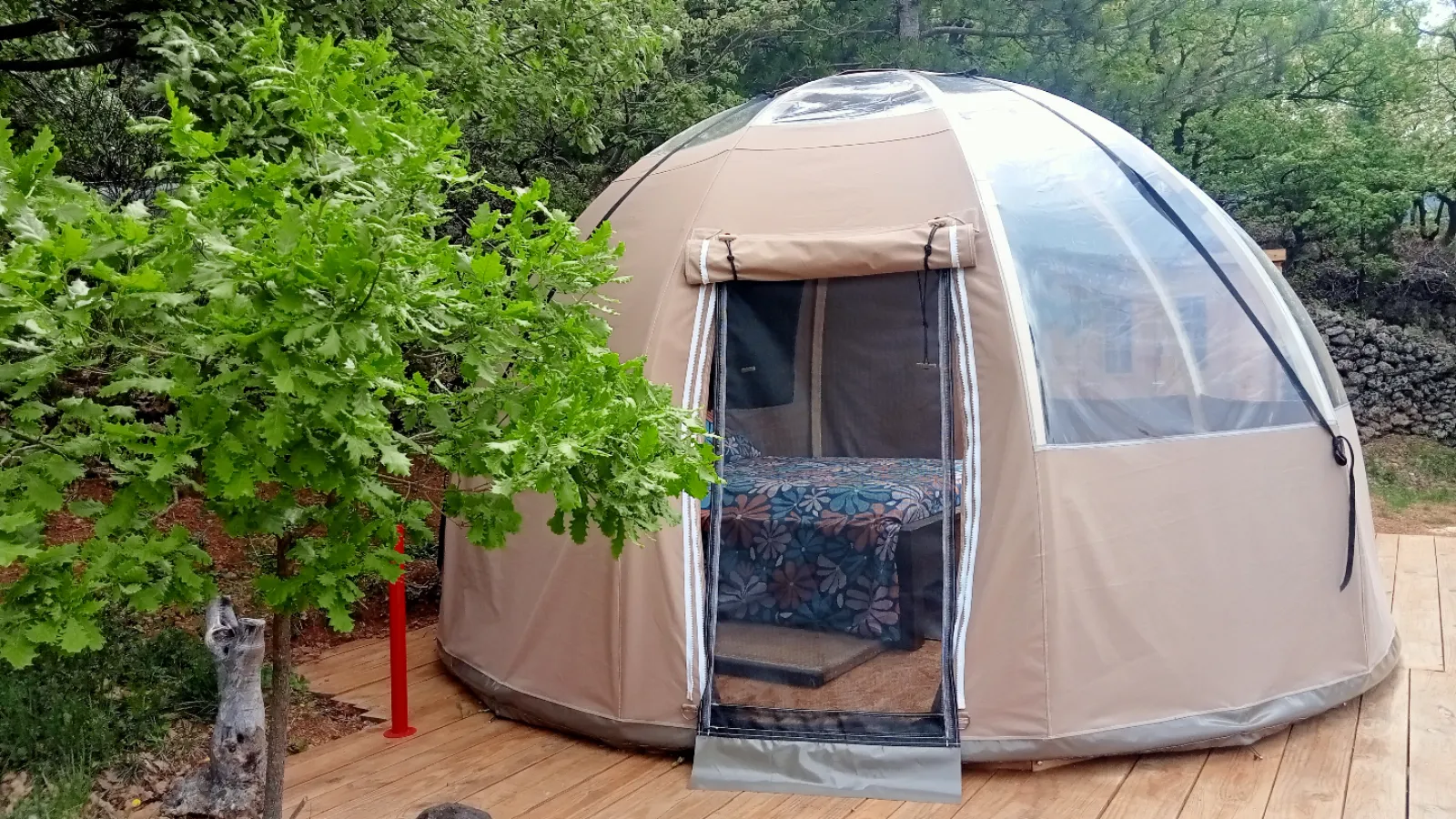 Équipements de la bulle à Soubès