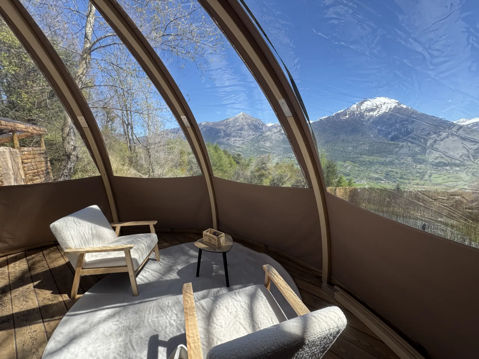 Équipements de la bulle à Châteauroux-Les-Alpes