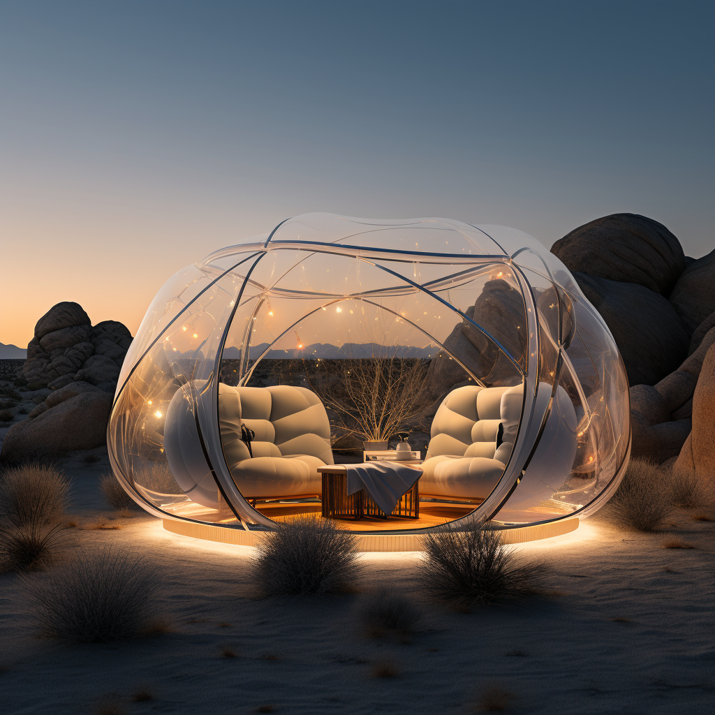 Noct’en Bulles – bulle insolite à Cabrerets (Lot)