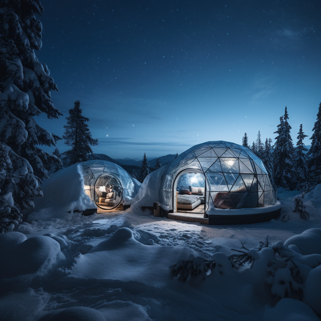 Cabanes & Bulles – Dôme Cassiopée (Saint-Sébastien-d’Aigrefeuille, Cévennes)